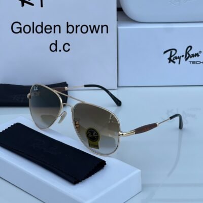 Rey ban 3517 golden brown d.c