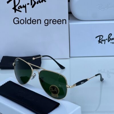 Rey ban 3517 golden green