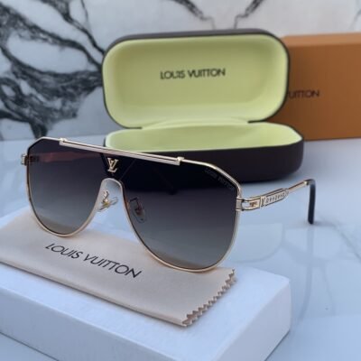 loui vuittion 22295 gold brown