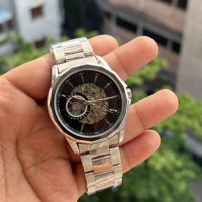 ARMA EXCHANGE AUTOMATIC SILVER BLACK