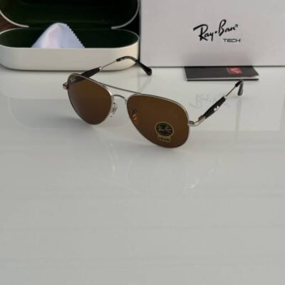 Rey ban 3517 silver brown