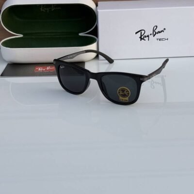 Rey ban 4287 black glass quality
