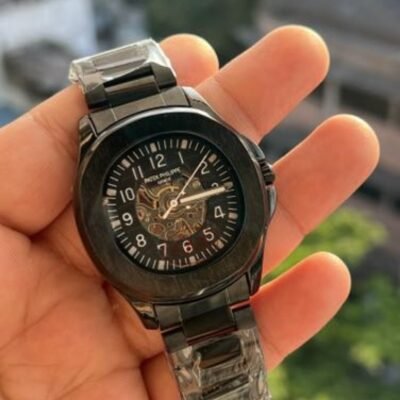 PATEK PHILLIP AUTOMATIC PREMIUM BLACK WATCH