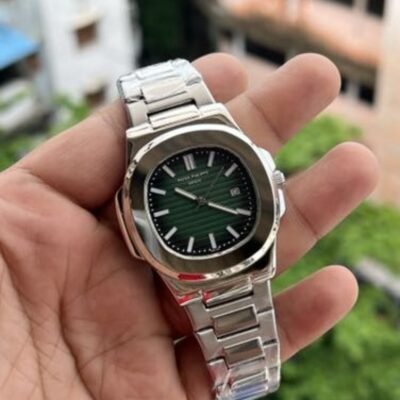 PATEK PHILLIP SILVER GREEN