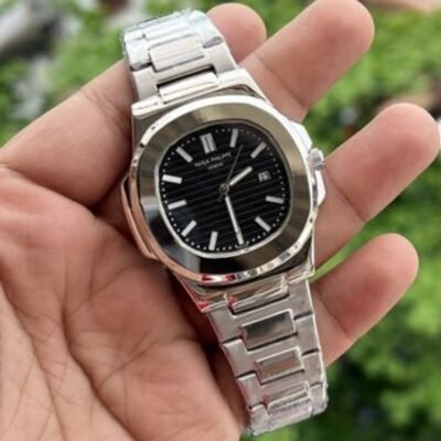 PATEK PHILLIP SILVER BLACK