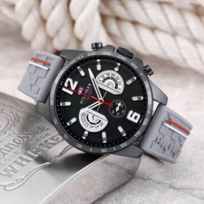 TOMMY HILIFIGER ALL CHRONO GREY BELT