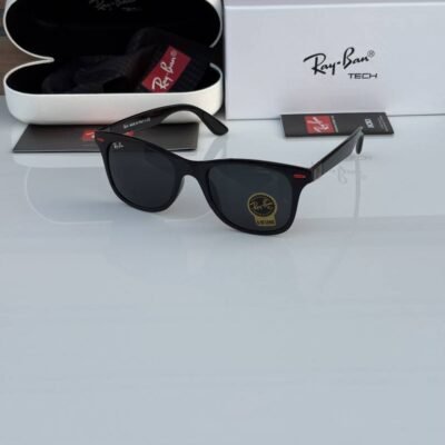 Rey ban 4195 black glass