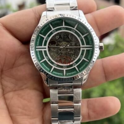 ARMA EXCHANGE SILVER GREEN AUTOMATIC