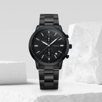 Fosil Townsman Chronograph Black-White