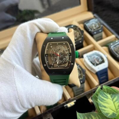 Richard Mille RM055 Bubba Watson Premium back open Green black W186