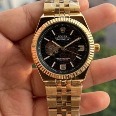 ROLLEX LAND DWELLER GOLD BLACK