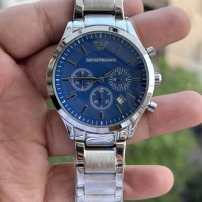 EMPORIO ARMA SILVER BLUE