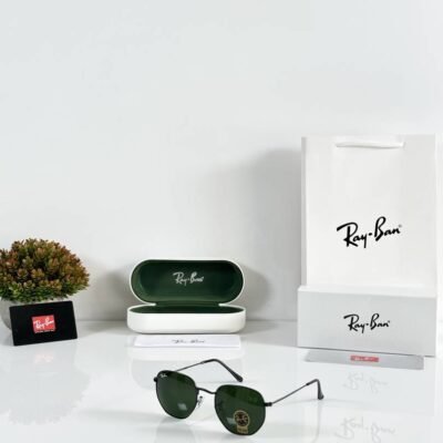 Rey ban 3548 Black Green (GLASS)