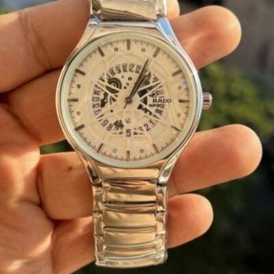 RAD SILVER WHITE ROUND SWIFT MOVEMENT