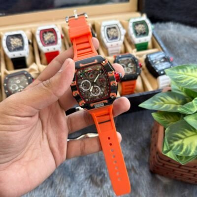 Richard Mille Mclaren Carbon Fibre All Working W257
