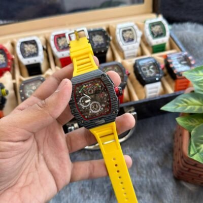Richard Mille Mclaren Carbon Fibre All Working W252