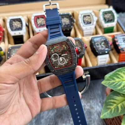 Richard Mille Mclaren Carbon Fibre All Working W254