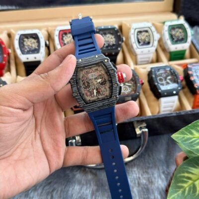 Richard Mille Skeleton Carbon Fibre All Working W253