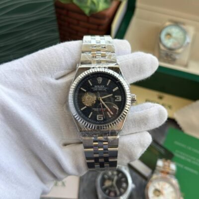 Roleex Land Dweller Navy Blue Automatic W214