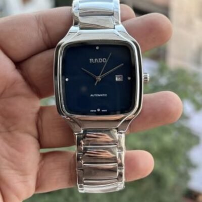 RAD SQUARE SWIFT MOVEMENT SILVER BLUE