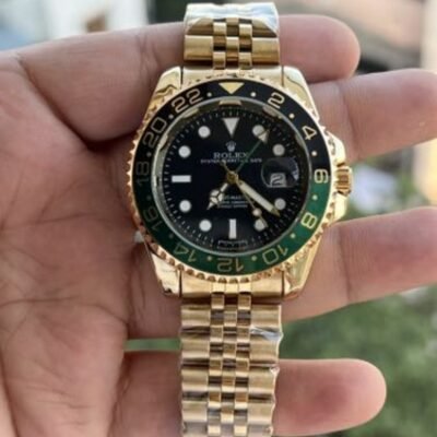 ROLE GMT MASTER 2 GOLD GREEN