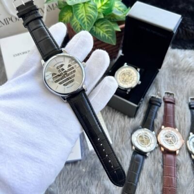 Emporio Arma_i Meccanico Black Silver Automatic W135