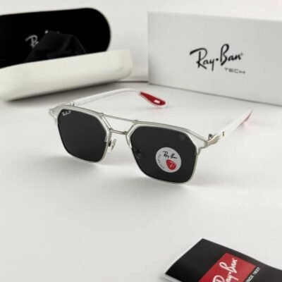 Rey ban04 ice black red