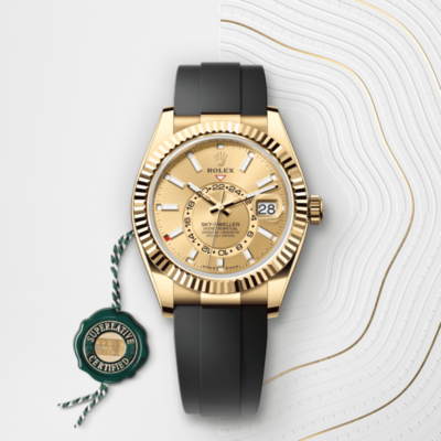 ROLLEX SKY-DWELLER AUTOMATIC WATCH M-8