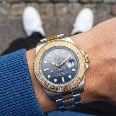 Rolee_x Oyster Perpetual Submarine DIW Limited Addition 2Ton-Gold-Grey