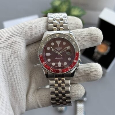 Seiko 5 Sports Wine Red w354