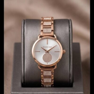 Micheal kors portia diamond rose white 160