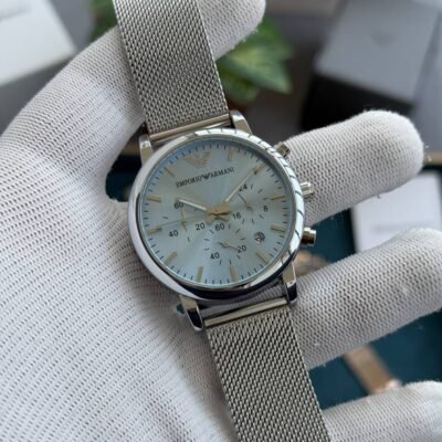 Emporio Arma_i Premium All Chronograph Working Aqua Blue W378
