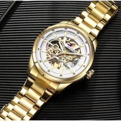 TOMM GOLD WHITE AUTOMATIC