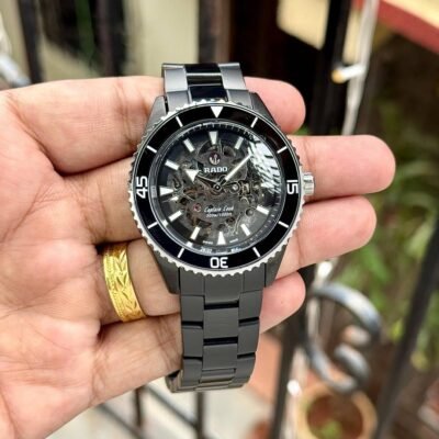 Radd_o Captain Cook HighTech Automatic Black Silver