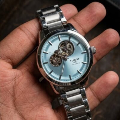 TISOT AUTOMATIC POWERMATIC SILVER TIFFANY 445