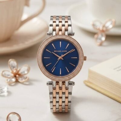 Michael_l Kors Darci 2Ton-Copper-Blue