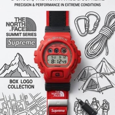 Casio G Shock x Supreme x Special Edition WC 1411