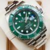 ROLLEX SUBMARINER SILVER GREEN  AUTOMATIC HEAVY 471
