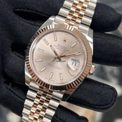 Rollex Oyster perpetual Date just Automatic Copper 482