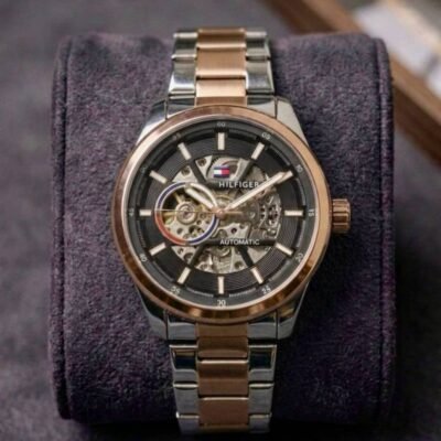 Tommy Hilfigar Automatic 2 Tone Black 272