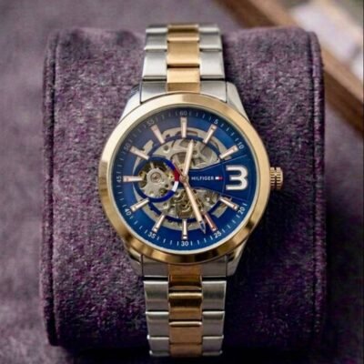 Tommy Hilfigar Automatic Skeleton 2 Tone 295