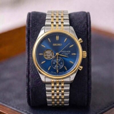 Seiko Presage Automatic 2 Tone Blue 358
