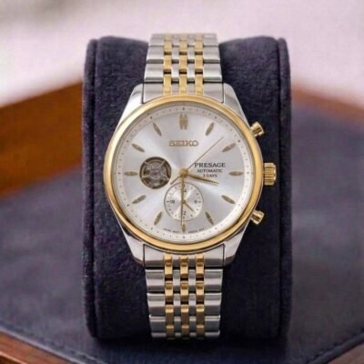 Seiko Presage Automatic 2 Tone White 363