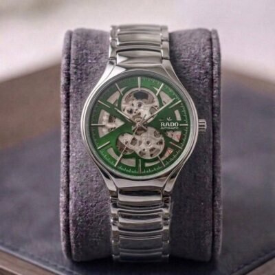 Rad_0 Round Automatic Silver Green 367