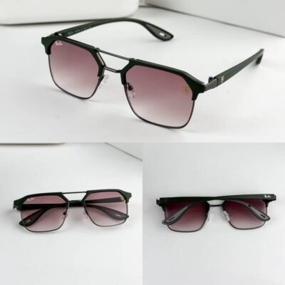 REY BAN 04 GREEN PINK