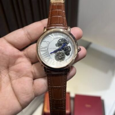 CARTIAR AUTOMATIC LEATHER BELT