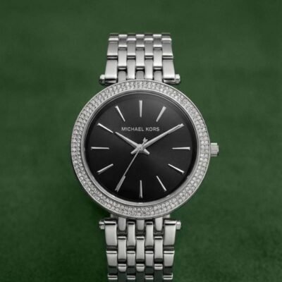 Michael_l Kors Darci Silver Black