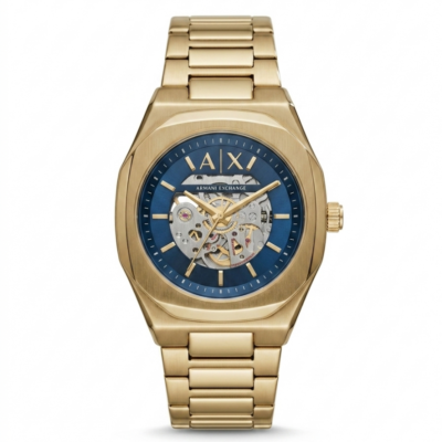 Arma_i Exchange Ax2418 Hampton Automatic gold blue