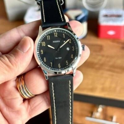 Fosil Silver Black