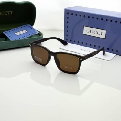 Gucc 69018 brown polarized lens